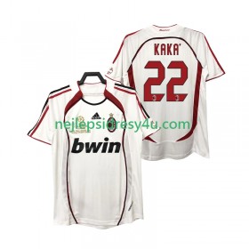Fotbalový Dres AC Milán KAKA 22 2006 2007 Retro Venkovní